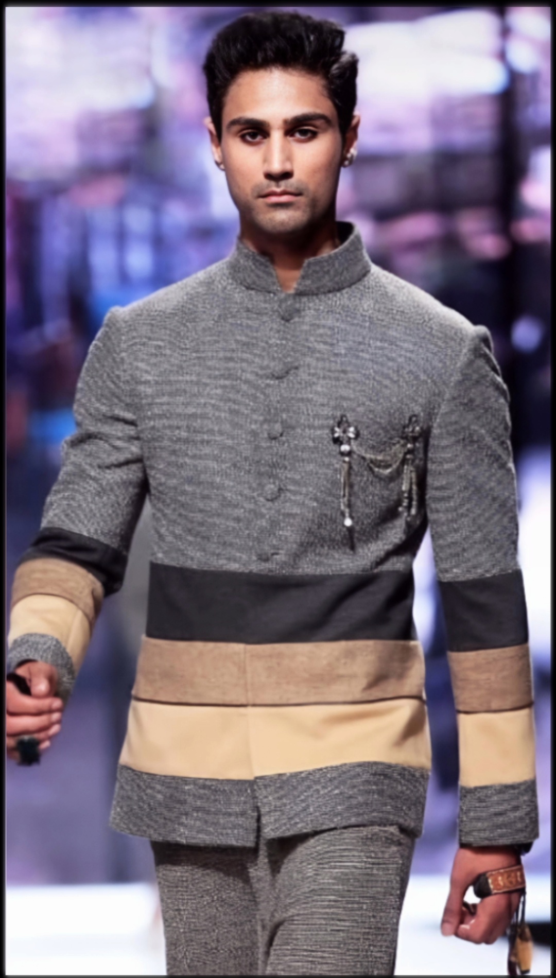 Indian fashion male model karan oberoi in 2025
